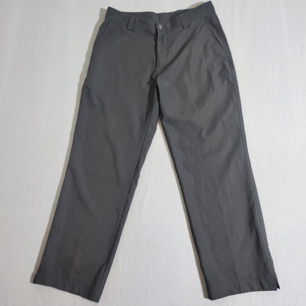 Adidas Golf Pants men's 32X29 black colour active wear polyester pants